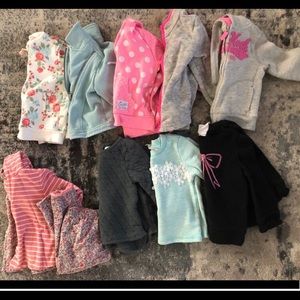 Bundle of jackets shirts rompers 18 months
